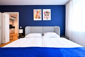 Rosengarten Apartments Fürth, Moderne Serviced Apartments in Citylage, ganze Ferienwohnung 50 m2, nahe Nürnberg, Metro, Sauna